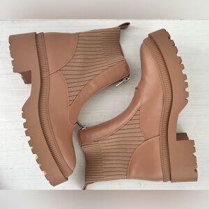 BCBGeneration  Women's Tan Ankle Boots